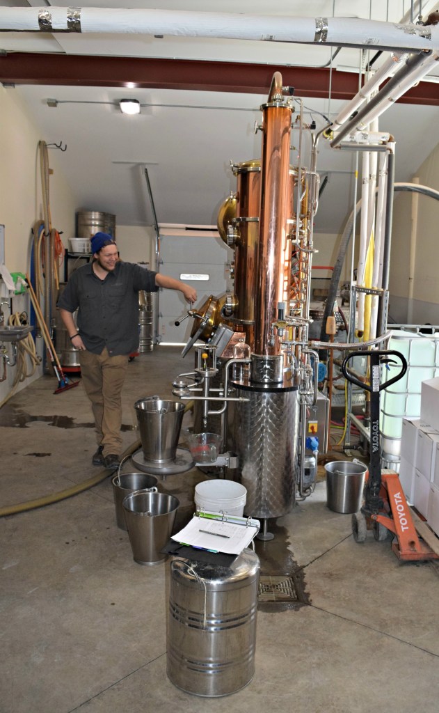 Zack at the Mueller still