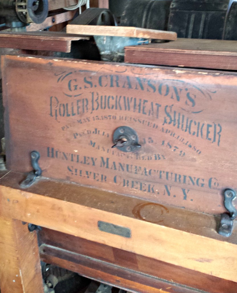 Old grist mill machines