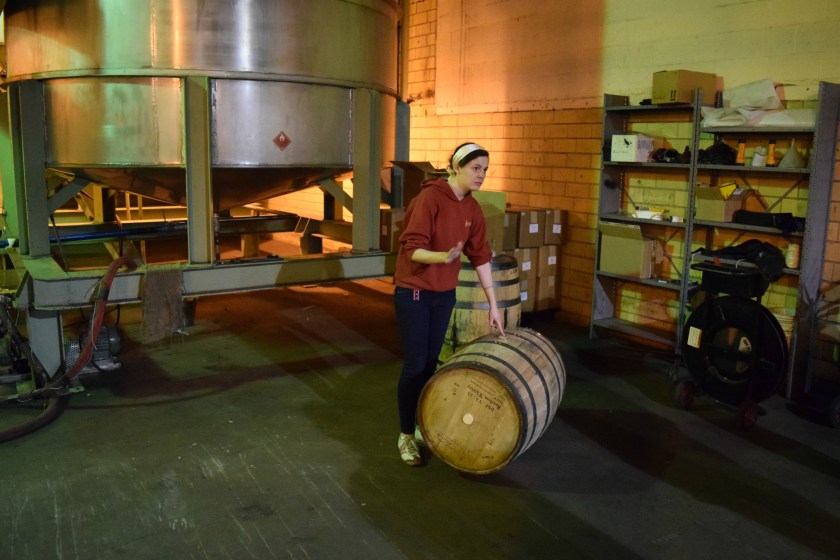 Bung at the end of barrel