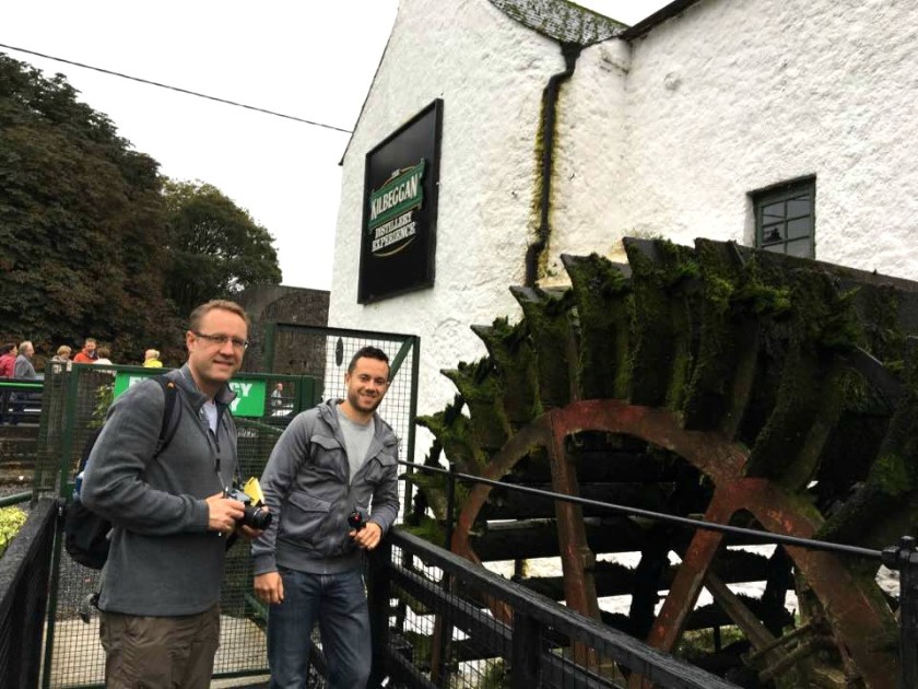 The old Kilbeggan water wheel