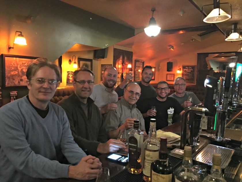 At the Shelbourne Whiskey Bar in Cork