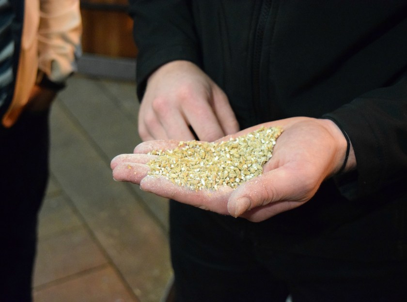 The coarse grist that is used at Dingle