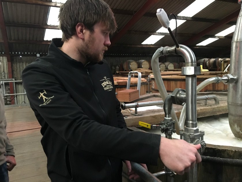 Shutting down the fill of the Mash Tun